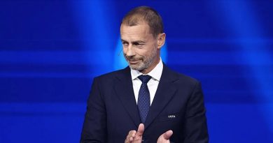 Here is the rewritten text in Turkish: Başlık: UEFA Başkanı