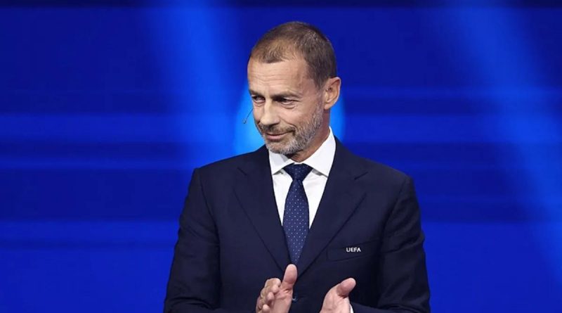 Here is the rewritten text in Turkish: Başlık: UEFA Başkanı