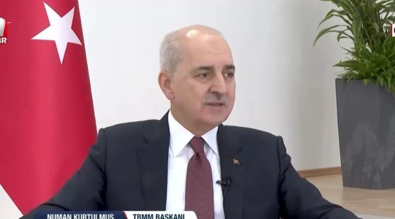 Terör Örgütü Tüm Bileşenleri İle Tasfiye Edilmeli TBMM Başkanı Kurtulmuş: