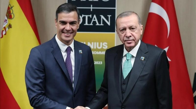 Başlık: Erdoğan ve Sanchez'in Telefoni Görüştüğü Haber Türkiye ve İspanya