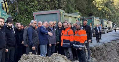 Ayder Yaylası Yolunda Devam Edilen Çalışmalar İncelemeye Alındı Bakanlar Uraloğlu