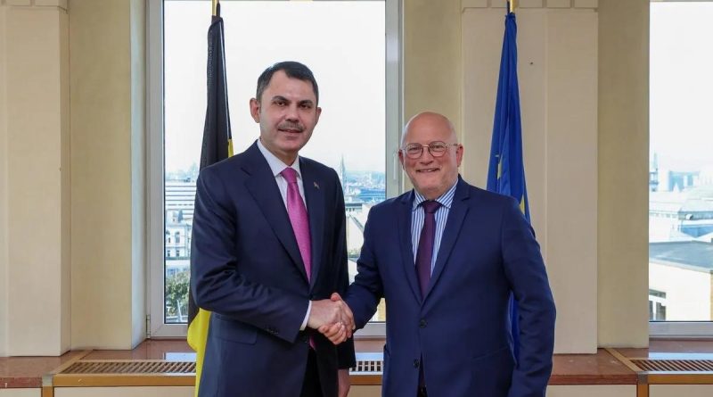 Belçikalı Mevkidaşı ile İşbirliği: Her Alanda Geliştirmeye Hazırız Bakan Kurum,
