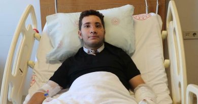 Kazada Burnu Kopma Noktasına Gelen Motosikletli Sağlığına Kavuştu Kaza Sonrası