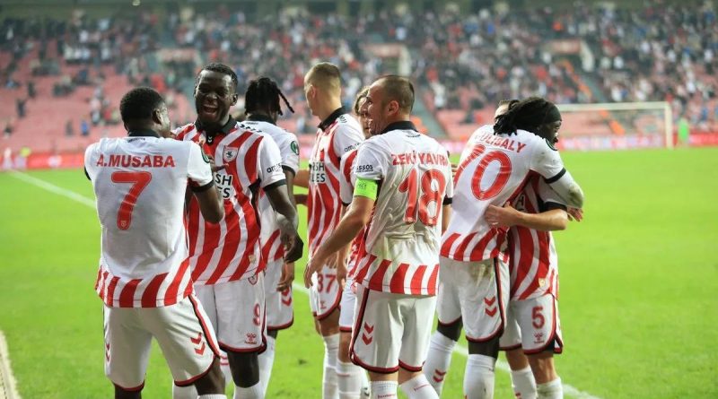 Samsunspor, Avrupa'da Farka Koştu! Samsunspor, Konferans Ligi'nde 3-0 Kazandı!</