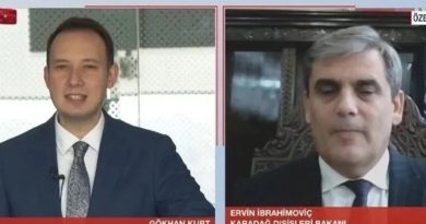 Türkiye ile Mükemmel İlişkilerimiz Var Karadağ Dışişleri Bakanı Ervin İbrahimoviç'ün