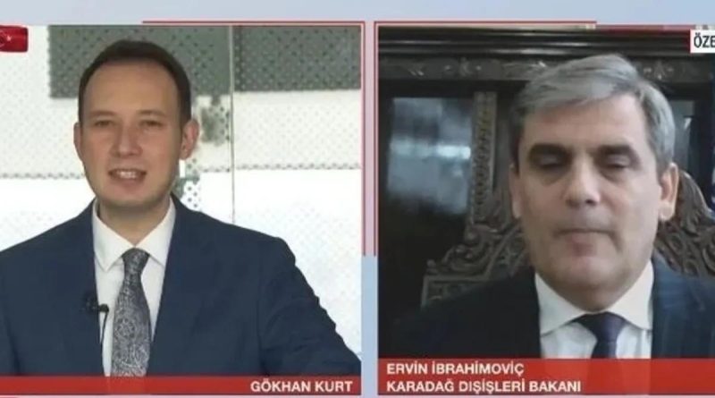 Türkiye ile Mükemmel İlişkilerimiz Var Karadağ Dışişleri Bakanı Ervin İbrahimoviç'ün