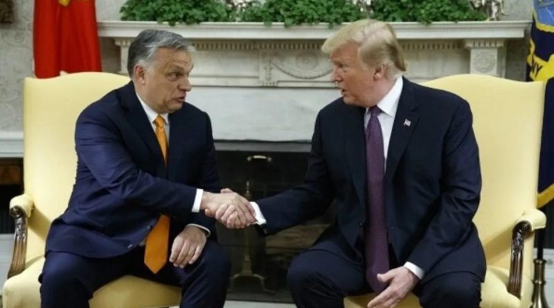 Macaristan Başbakanı Orban, Washington'da ABD Başkanı Trump ile Görüşme Yaptı