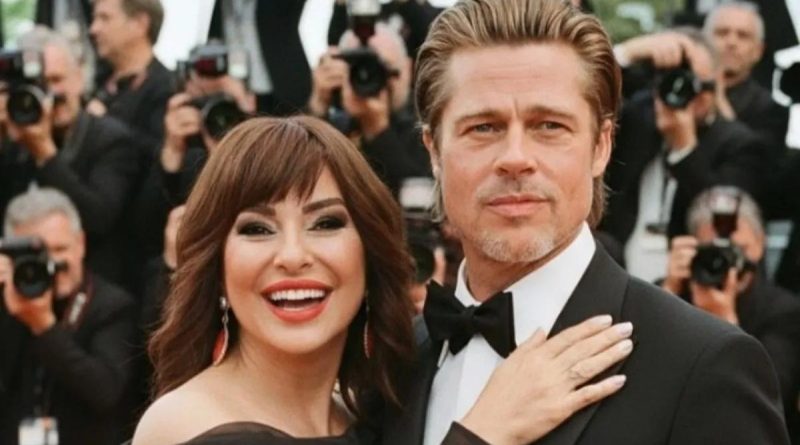 Başlık: Nilgün Belgün'le Brad Pitt, Sosyal Medyada Birlikte Gündem Olarak