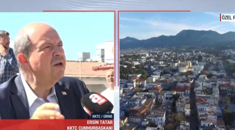 Türkiye Cumhuriyeti Kuzey Kıbrıs'ta Kalacaktır KKTC Cumhurbaşkanı Ersin Tatar'ın Özel