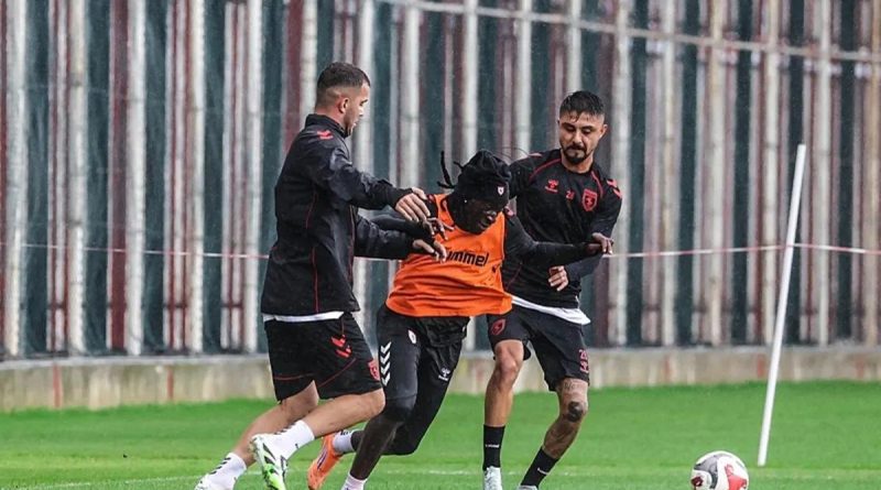 Samsunspor, Kayserispor Maçına Hazırlıklarını Sürdürüyor Samsunspor, Trendyol Süper Lig'in