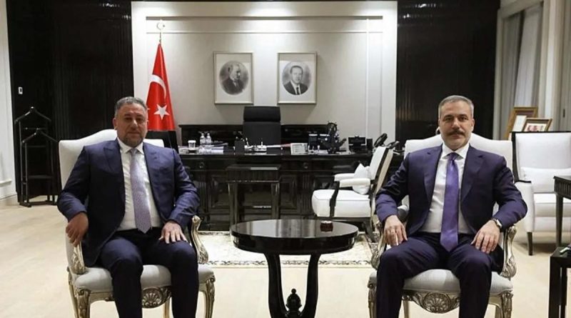 Başlık: Bakan Fidan, Irak Egemenlik İttifakı Lideri Hançer’i Kabul Etti