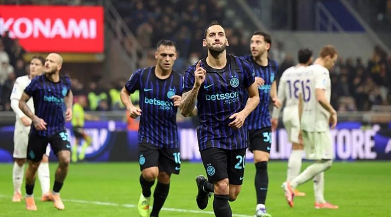 Başlık: Hakan Çalhanoğlu, Inter'i Galibiyete Taşıdı! İçerik: Hakan Ç
