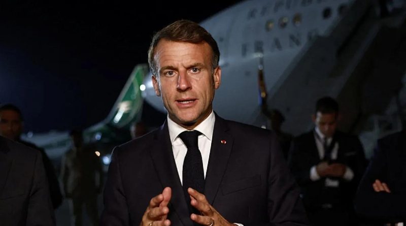 Macron'dan Gazze Açıklaması: İnsani Yardımların Girişleri Hızlandırılacak Fransa Cumhurbaşkanı Emmanuel