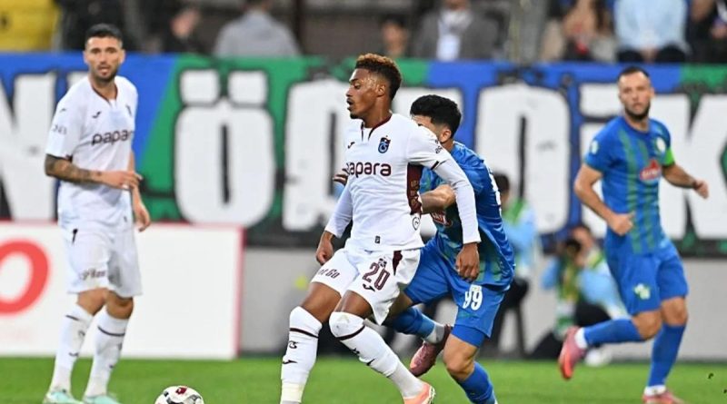 Başlık: Trabzonspor, Rizespor'u 2 golle geçti! Zirve takibini sürdürdü Trabzonspor'un