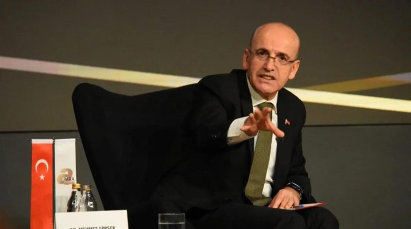 Bakan Şimşek, İsviçre Konfederasyonu Başkan Yardımcısı Parmelin ile bir araya