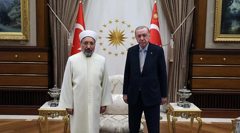Başlık: Başkan Erdoğan, Diyanet İşleri Başkanı Arpaguş'u Kabul Etti İçerik: