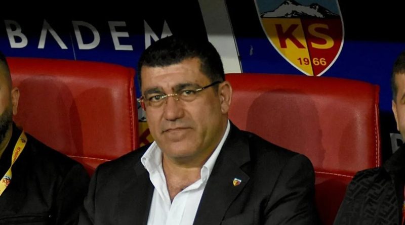 Here is the rewritten text in Turkish: Başlık: Kayserispor Başkanı