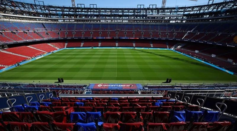 Here is the rewritten content in Turkish: Başlık: Barcelona, Camp