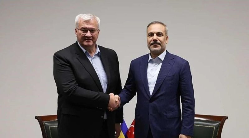 Başlık: Dışişleri Bakanı Fidan, Ukraynalı mevkidaşı ile görüştü İçerik: Dışişleri