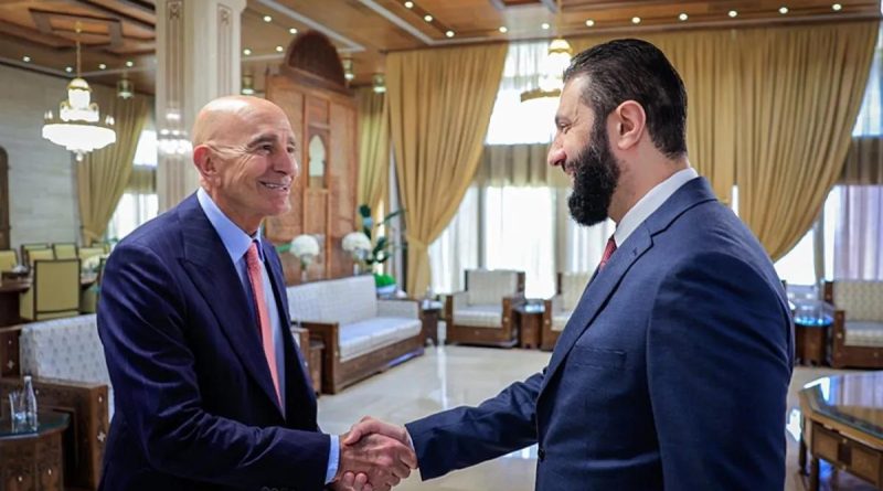 Suriye ve ABD'nin Temsilcileri Görüştü Suriye Devlet Başkanı Ahmed Şara,