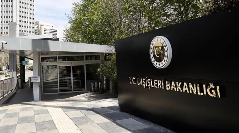 Here is the rewritten text in Turkish: Başlık: Dışişleri Bakanlığı