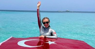 Dünya Rekoru Kıran Şahika Ercümen: Gazze için Dalışta Yenilik Gazze