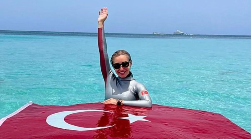Dünya Rekoru Kıran Şahika Ercümen: Gazze için Dalışta Yenilik Gazze