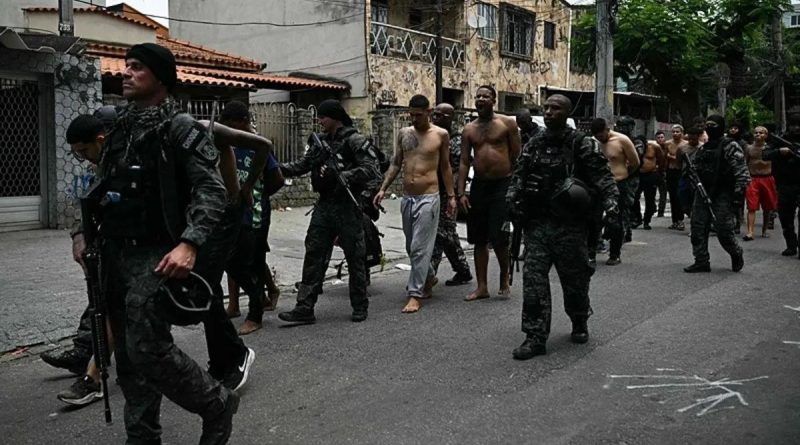 Başlık: Brezilya'da Favela Operasyonu: 64 Ölü Brezilya'da Favela