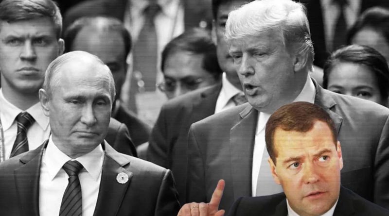 Rusya'da Savaş Halinde: Medvedev'den Trump'a Zehir Zemberek Sözler Rusya Güvenlik