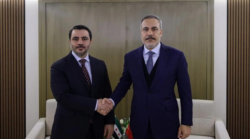 Başlık: Dışişleri Bakanı Fidan, Suriyeli mevkidaşı ile görüştü İçerik: Dışişleri