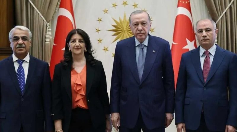 Başlık: Erdoğan, DEM Heyeti ile Üçüncü Kez Görüşecek Cumhurbaşkanı Erdoğan,