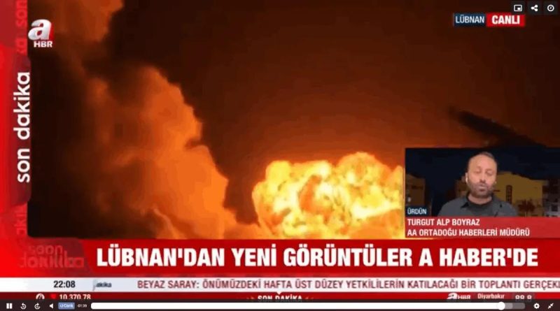 Soykırımcı İsrail’den Lübnan’a Ağır Bombardıman! Soykırımcı İsr