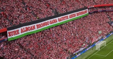 Soykırımı Durdurun: Athletic Bilbao Filistin'e Destek Çağrısı Soykırımın Durulması Gerekir