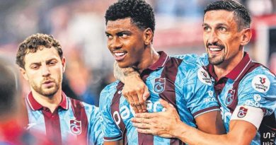 Here is the rewritten text in Turkish: Başlık: Trabzonspor'un Galibiyeti: