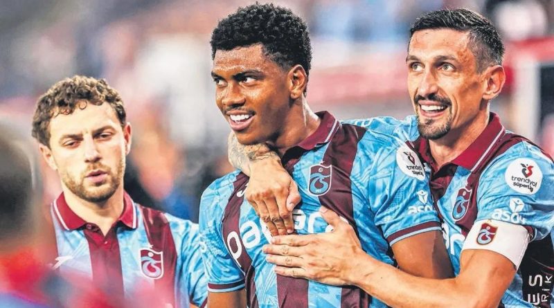 Here is the rewritten text in Turkish: Başlık: Trabzonspor'un Galibiyeti: