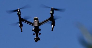 Uçuşlu Drone'lar Ticaret Suçunu Engelleme Girişimi Uçuşlu drone'lar ticaret suçu
