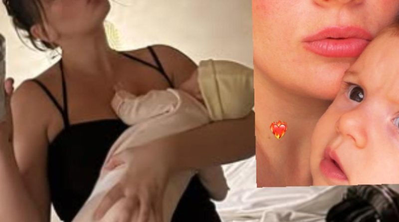 Başlık: Gizem Karaca: Kızının Yüzünü İlk Kez Gösterdi Gizem Karaca,