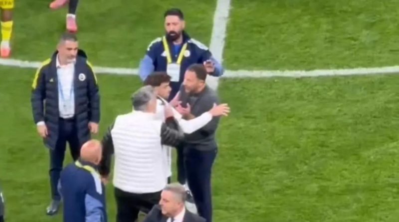 Beşiktaş-Fenerbahçe Maçının Ardından Gerginlik Maçın Sonrası Kısa Süreli Gerginlik Yaşandı</h