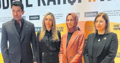 Kadına Şiddete Karşı Birlikte Çıkıyoruz Kenan İmirzalıoğlu ve Eşi Sinem