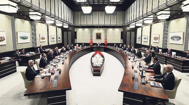 Kabine Toplantısı: Terör, Dış Politika ve Ekonomi Konuları Gündemde Kabine