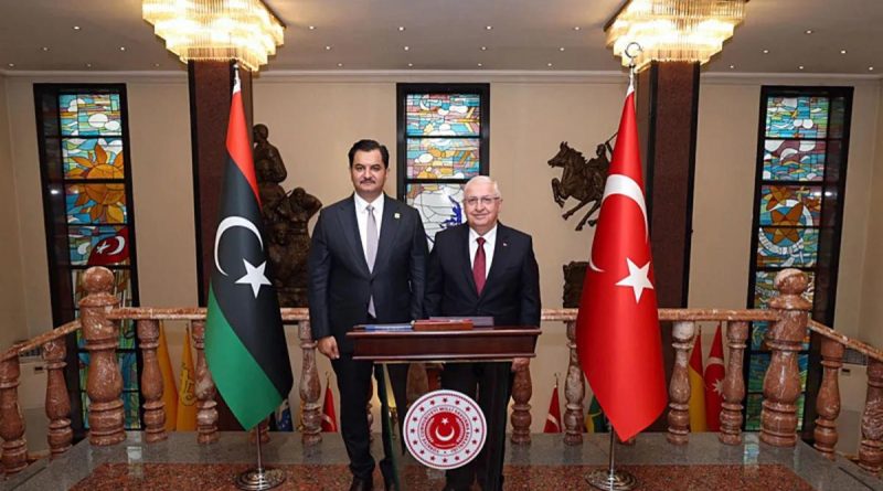 Bakan Güler, Orgeneral Hafter'i Kabul Etti Milli Savunma Bakanı Yaşar