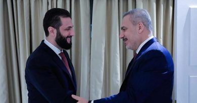 Bakan Fidan, Washington’da Suriye Cumhurbaşkanı eş-Şara ile bir araya geldi