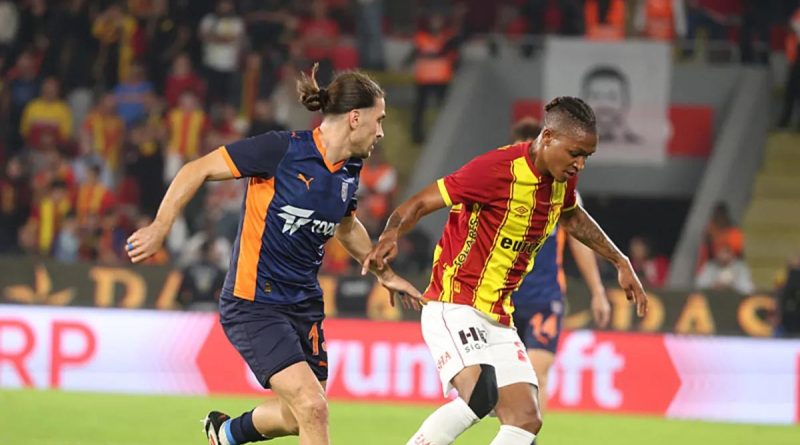 Here is the rewritten text in Turkish: Başlık: Göztepe'nin Afrikalı