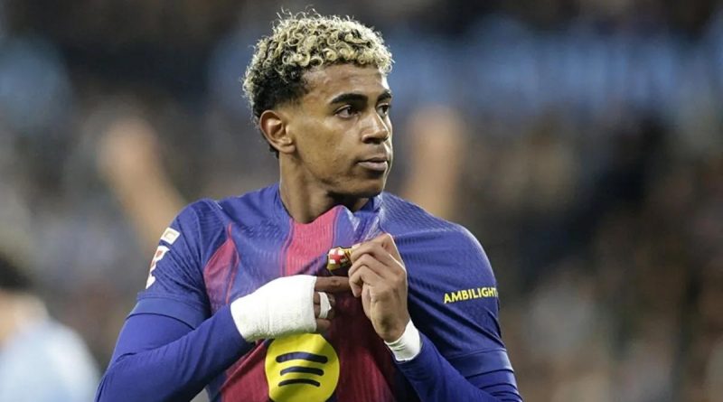 Here is the rewritten text in Turkish: Başlık: Lamine Yamal,