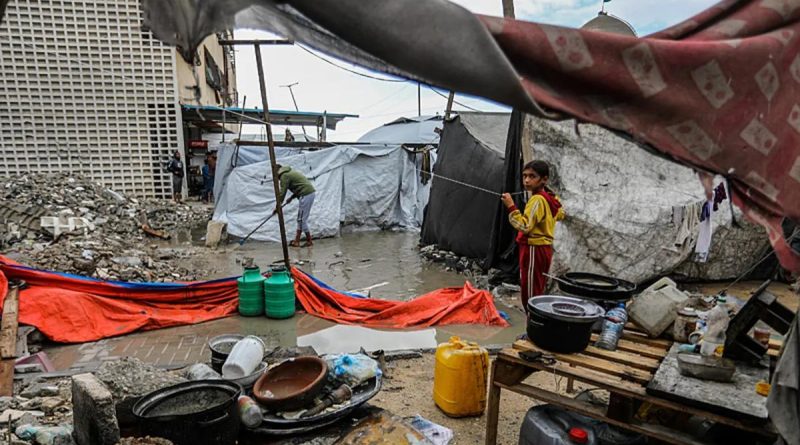 Gazze'de Felaket: 288 Bin Aile Sular Altında Kalıyor Gazze'deki Hükümetin