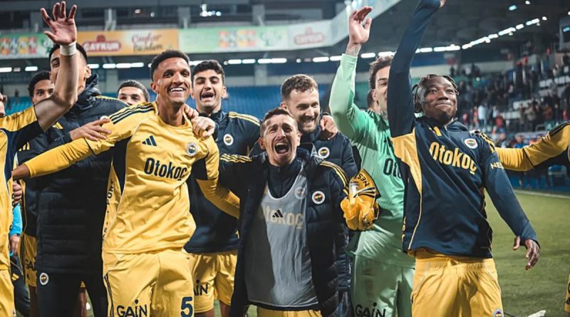 Fenerbahçe, Son 2 Deplasmanda Galibiyetle Gerçekleşti Fenerbahçe, Çaykur Rizespor'u