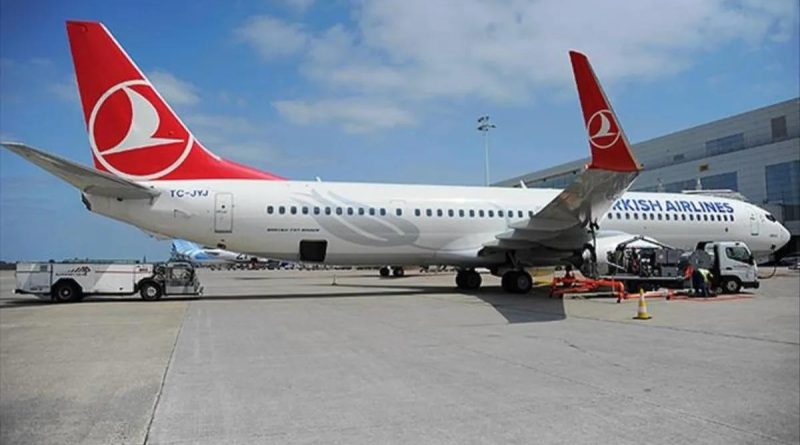 Here is the output in Turkish: THY, Boeing 787 Uçak