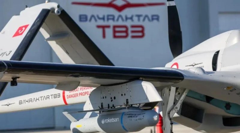 Here is the requested Turkish text: Bayraktar TB3’ün Roketsan Mühimmatı