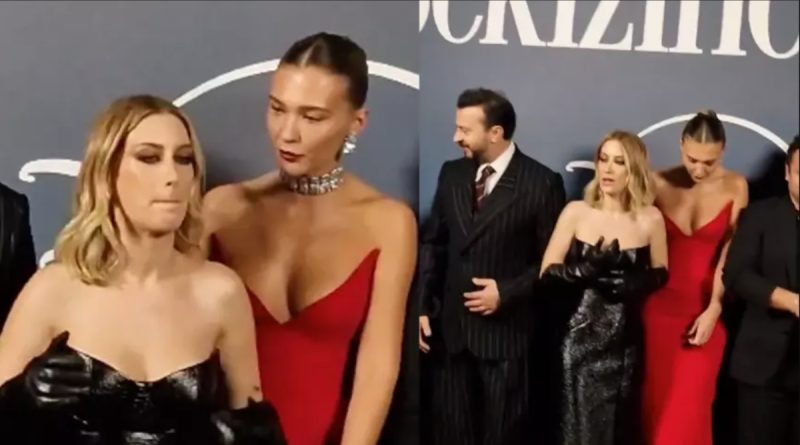 Hazal Kaya ve Melisa Döngel Galada Yer Krizi Yaşadı! Sekizinci