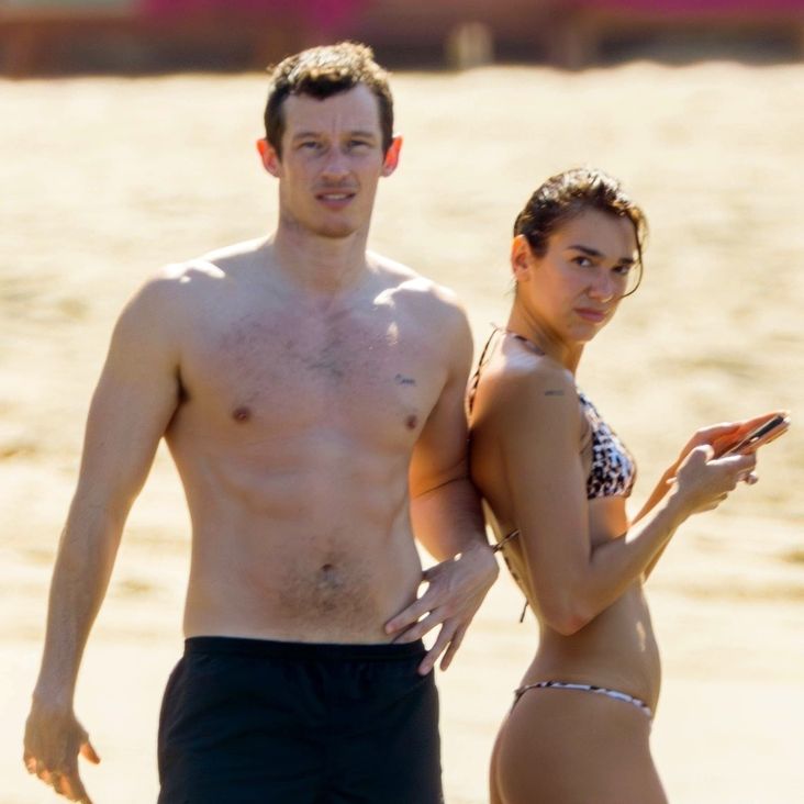 Dua Lipa ve Nişanlısı Callum Turner, Meksika'da Tatilde